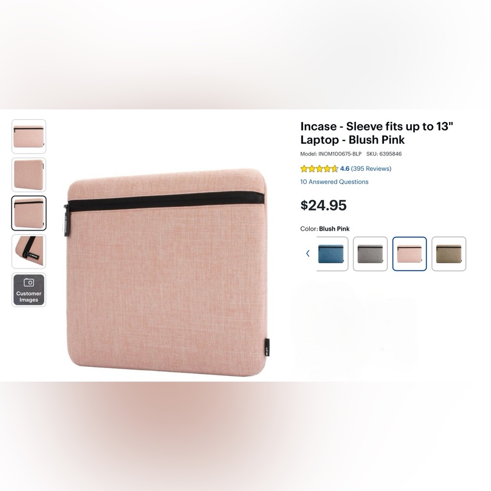 NWT Incase Carry Laptop Sleeve - Picture 3 of 3